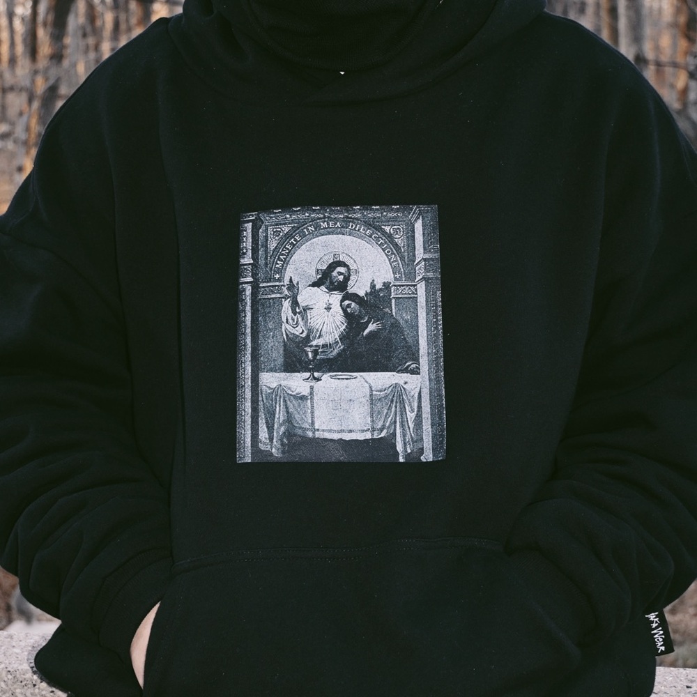 Jesus & Mary heavyweight hoodie